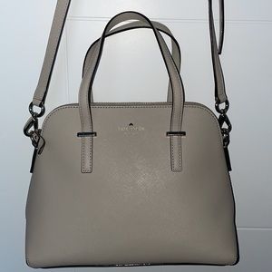 Grey Kate Spade Bag